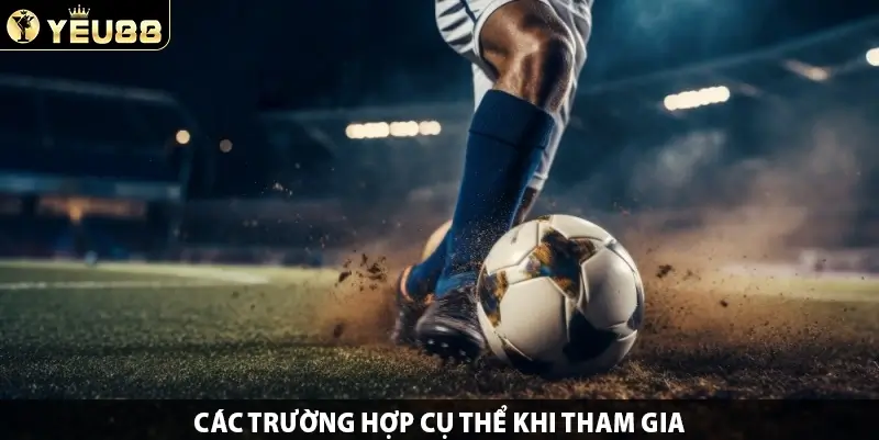 Các trường hợp cụ thể khi tham gia