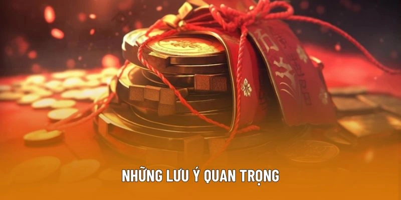 Những lưu ý quan trọng